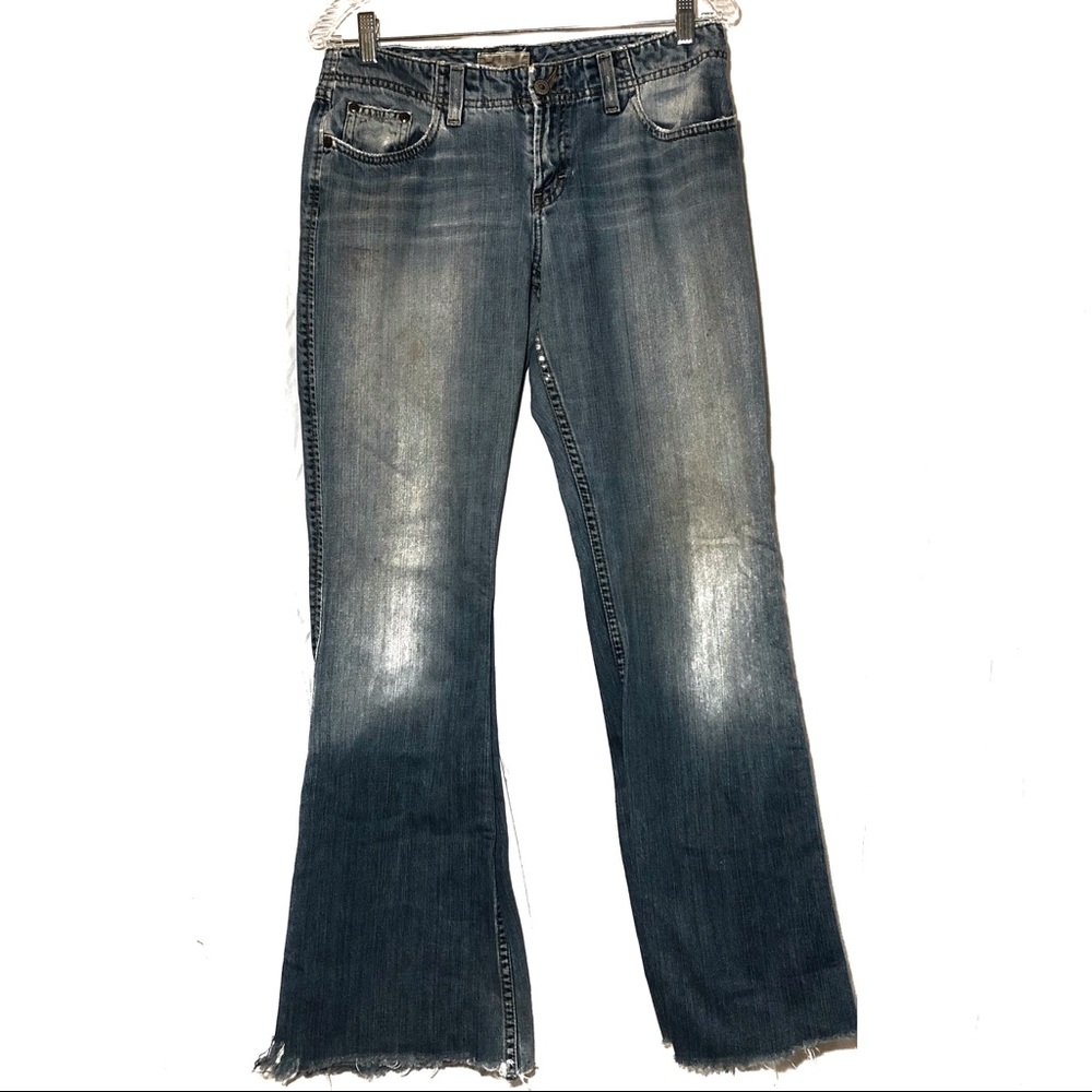 BKE harbor jeans raw hem 30 x 31